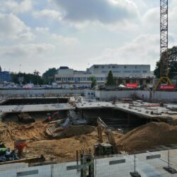 Infinity office building – advanced underground works in the heart of Wrocław