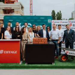 Eiffage buduje kolejny PRS w&nbsp;Krakowie. Kamień węgielny na&nbsp;Armii Krajowej wmurowany